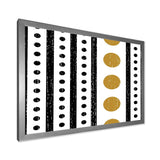 Retro Geometrical Abstract Minimal Pattern VI