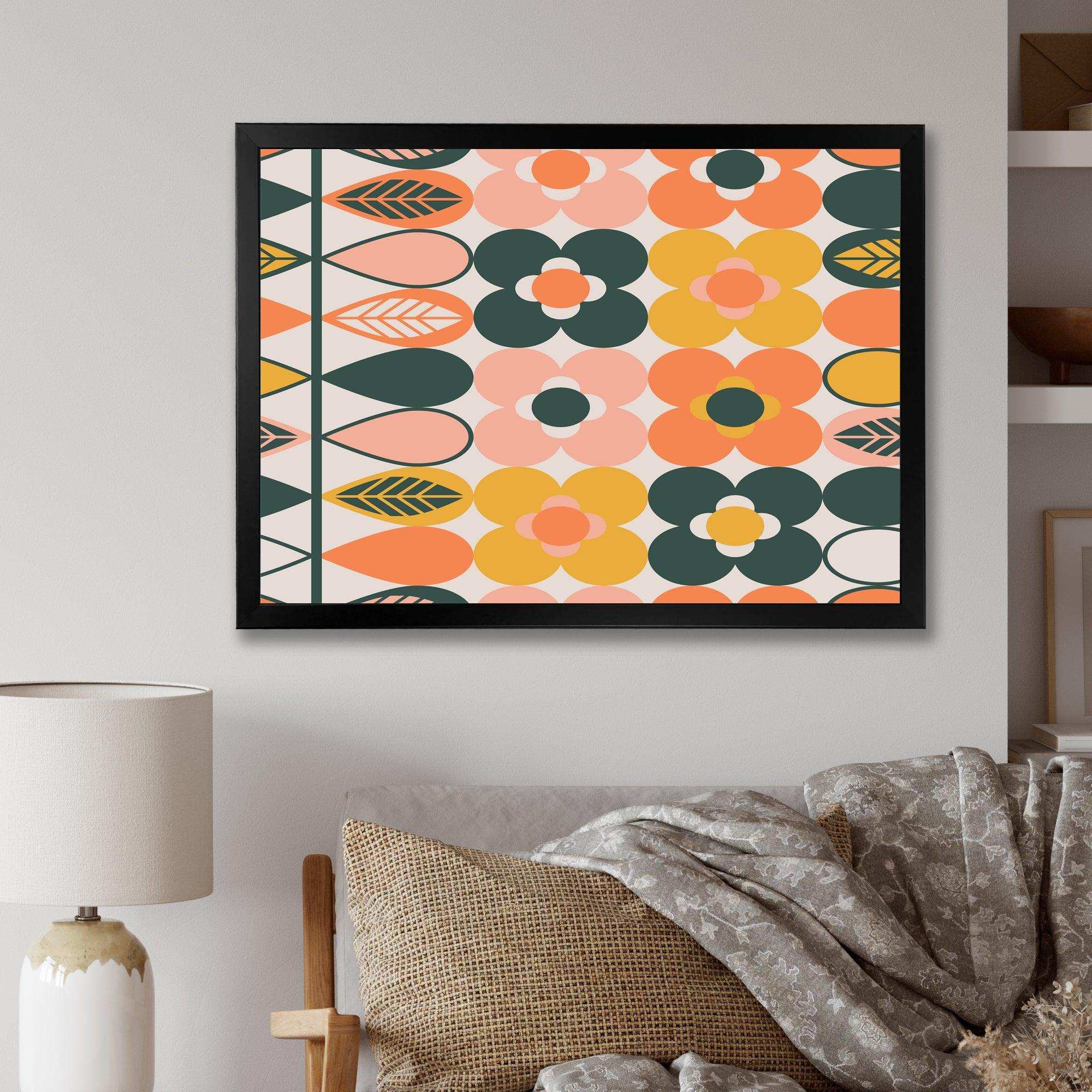 Botanical Retro Design I