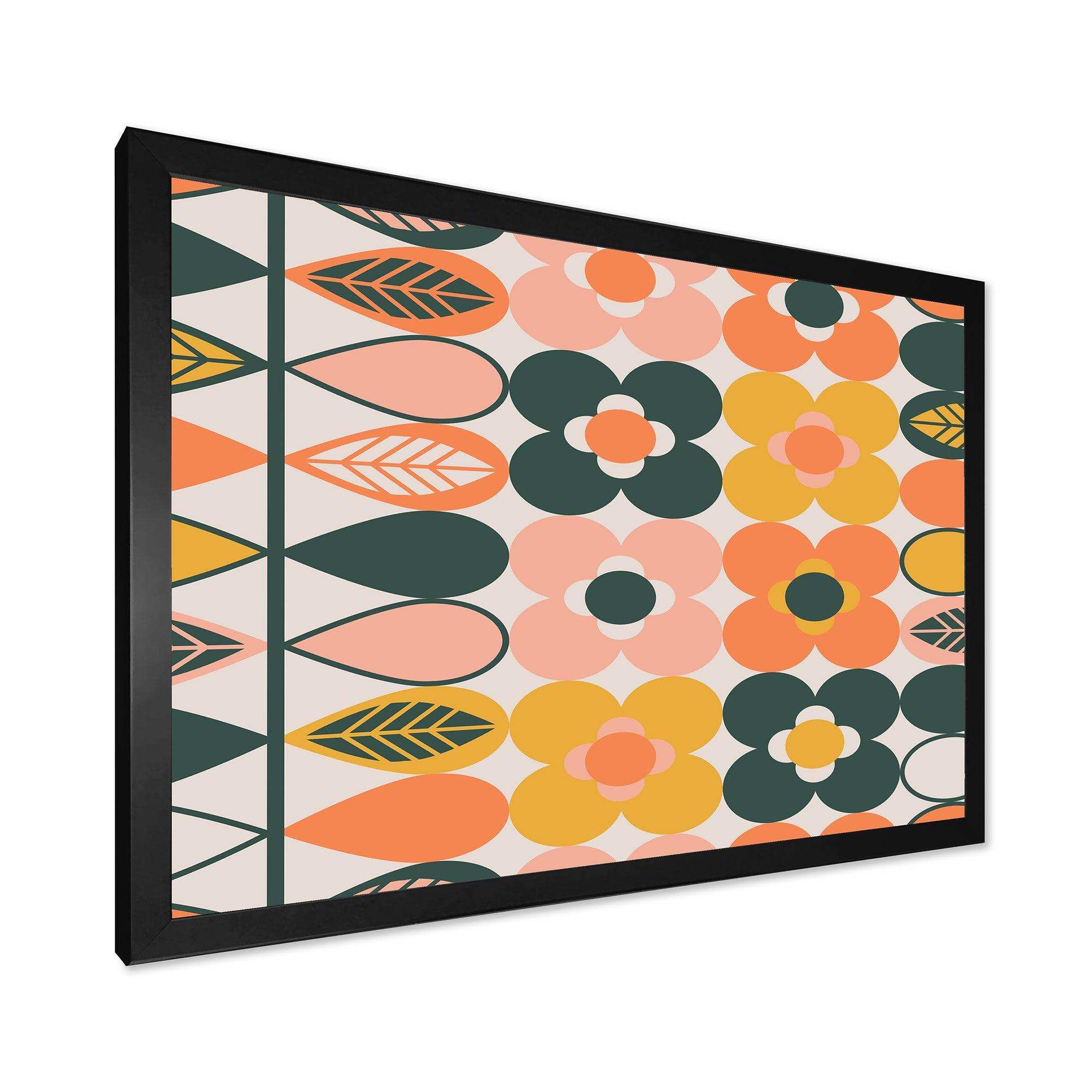 Botanical Retro Design I