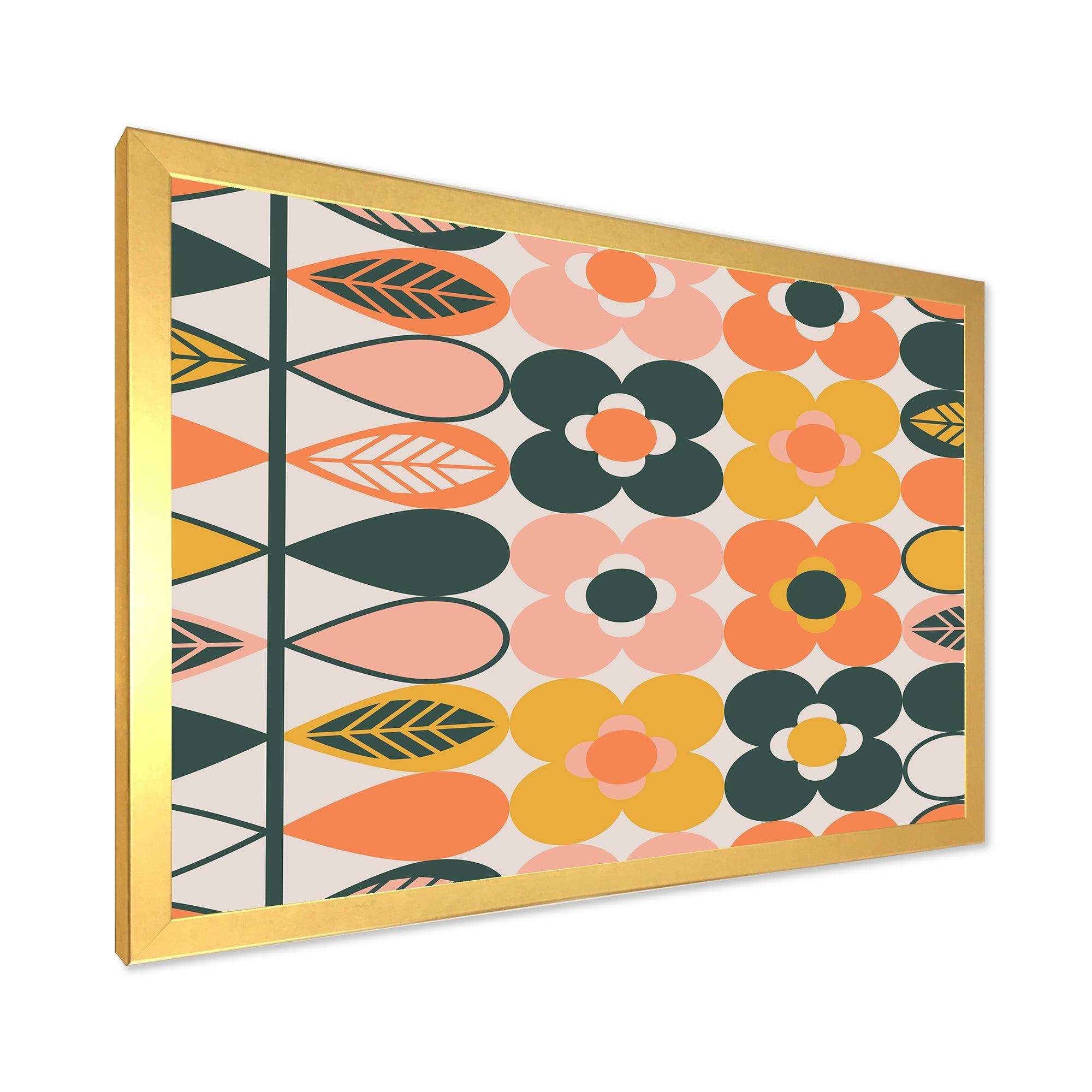 Botanical Retro Design I