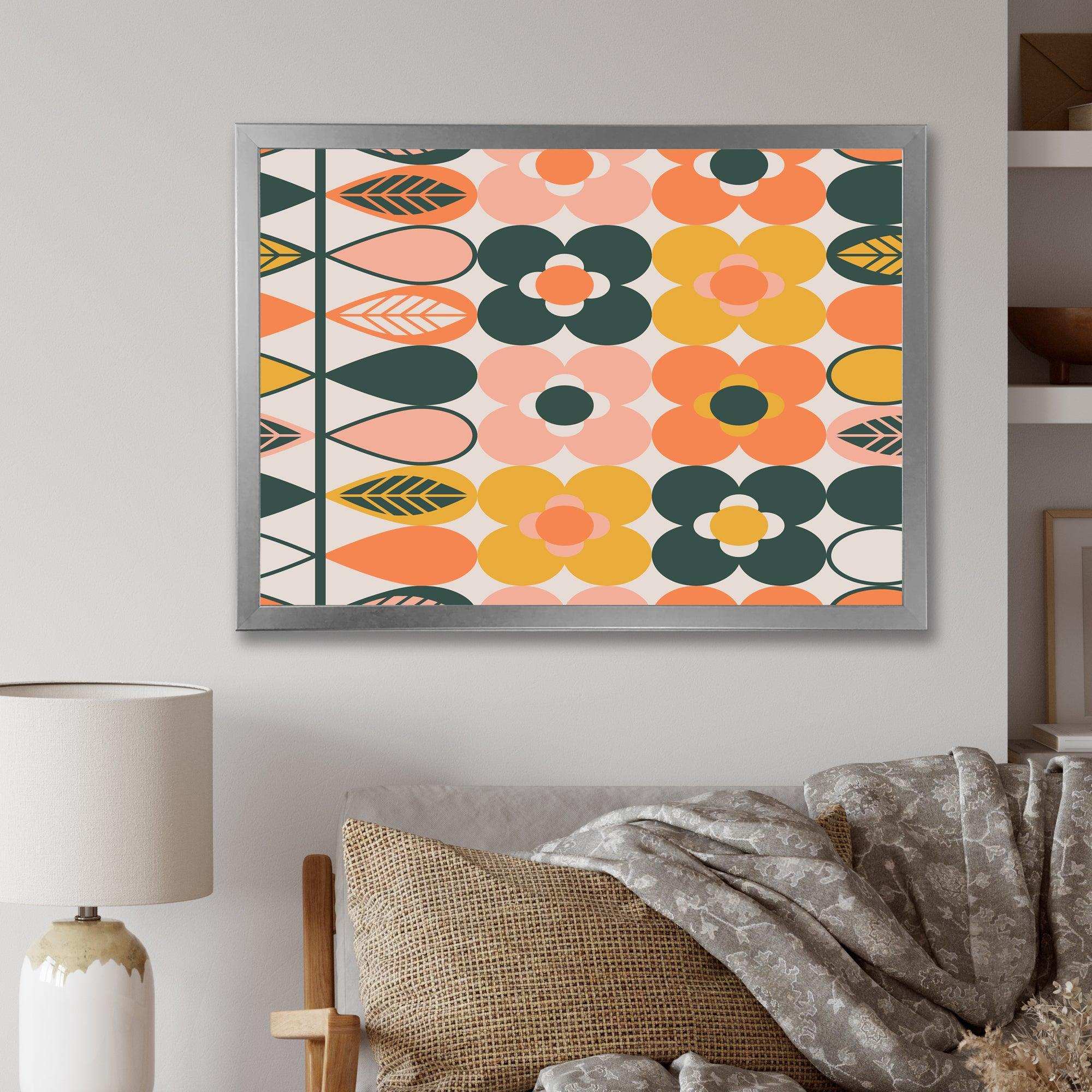 Botanical Retro Design I