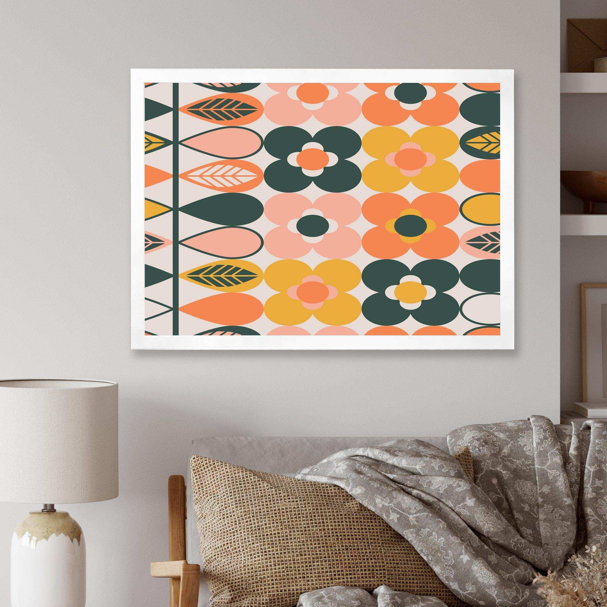 Botanical Retro Design I