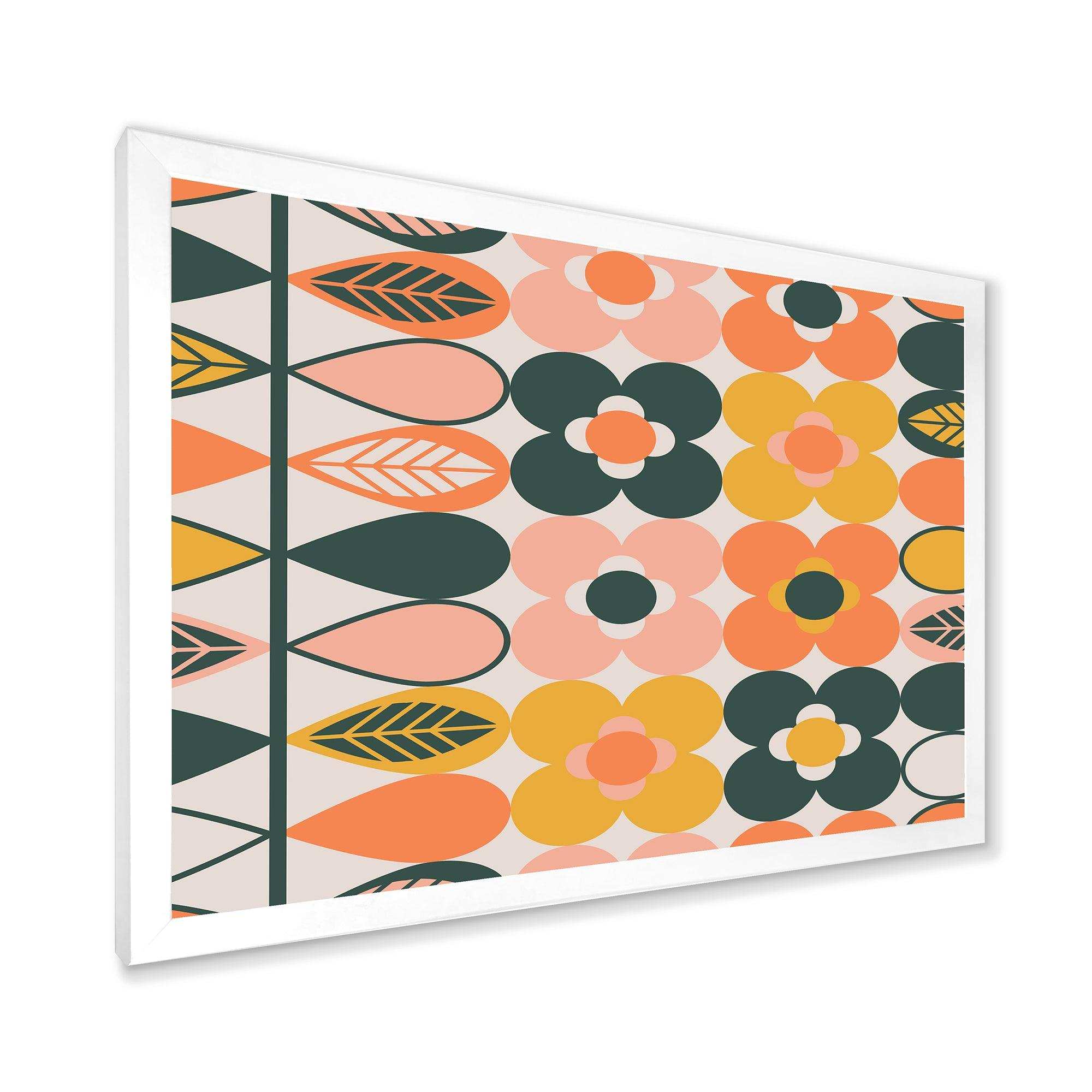 Botanical Retro Design I