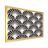 Retro Art Deco Waves I