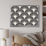 Retro Art Deco Waves I