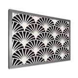 Retro Art Deco Waves I