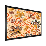 Retro Indian Floral Batik III