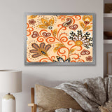 Retro Indian Floral Batik III