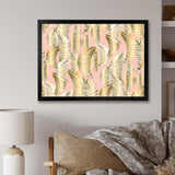 Golden Palm Leaves I