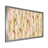 Golden Palm Leaves I