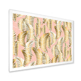Golden Palm Leaves I