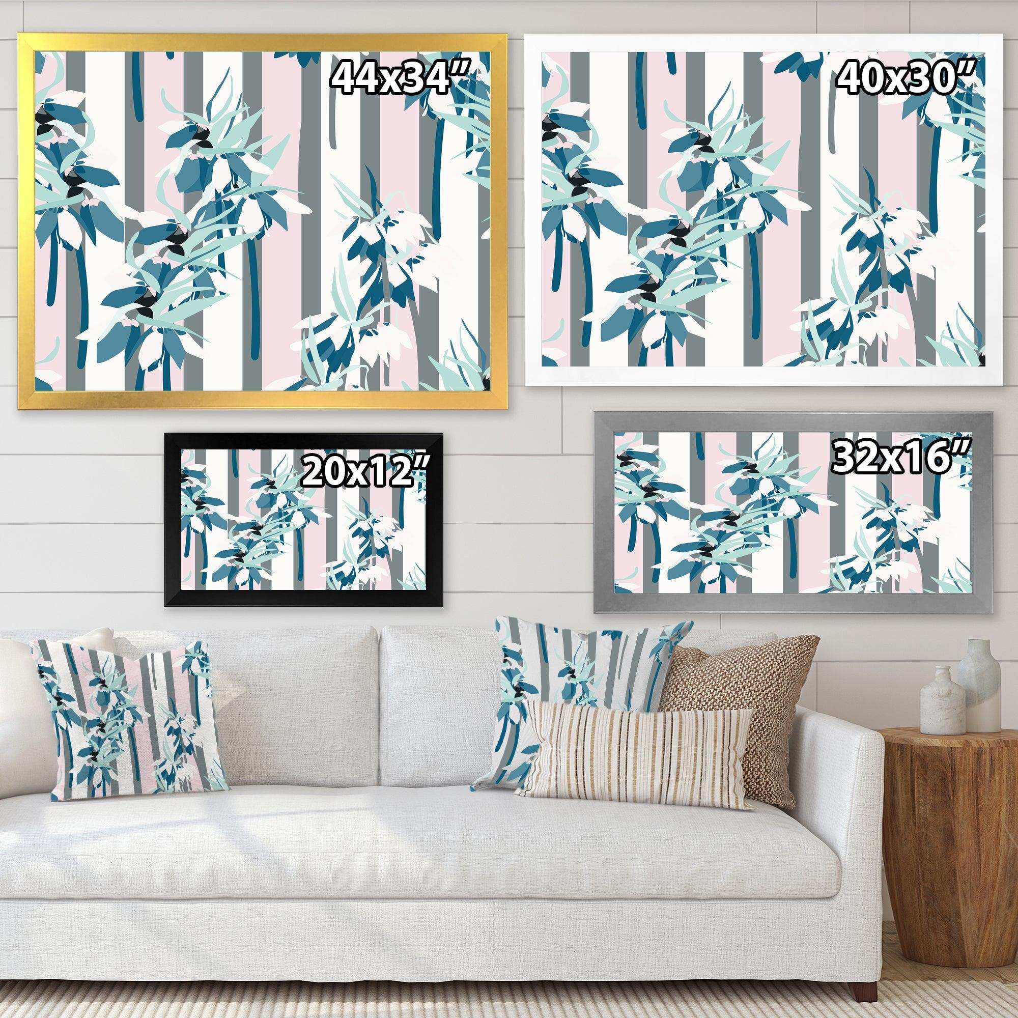 Retro Handdrawn Lilies