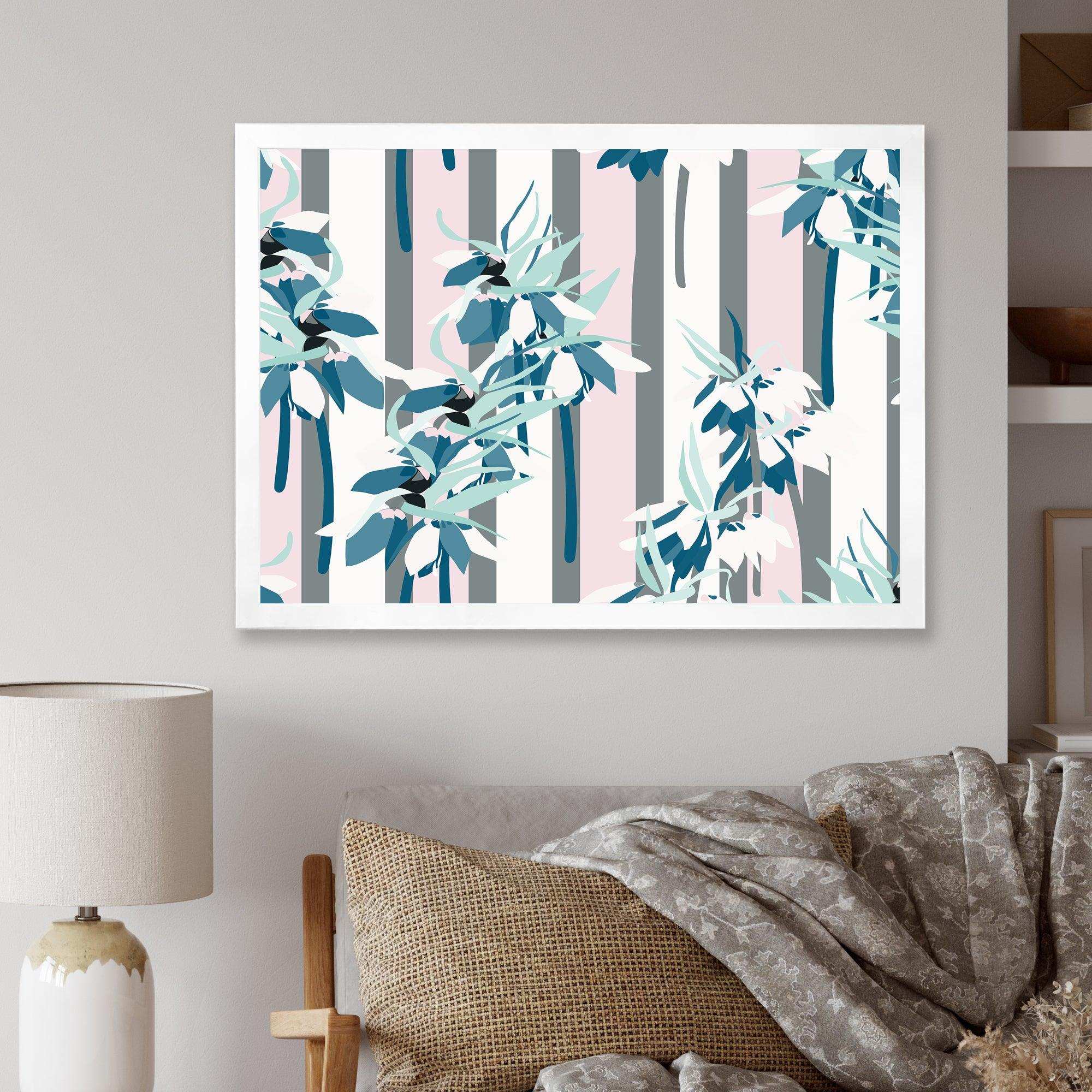 Retro Handdrawn Lilies