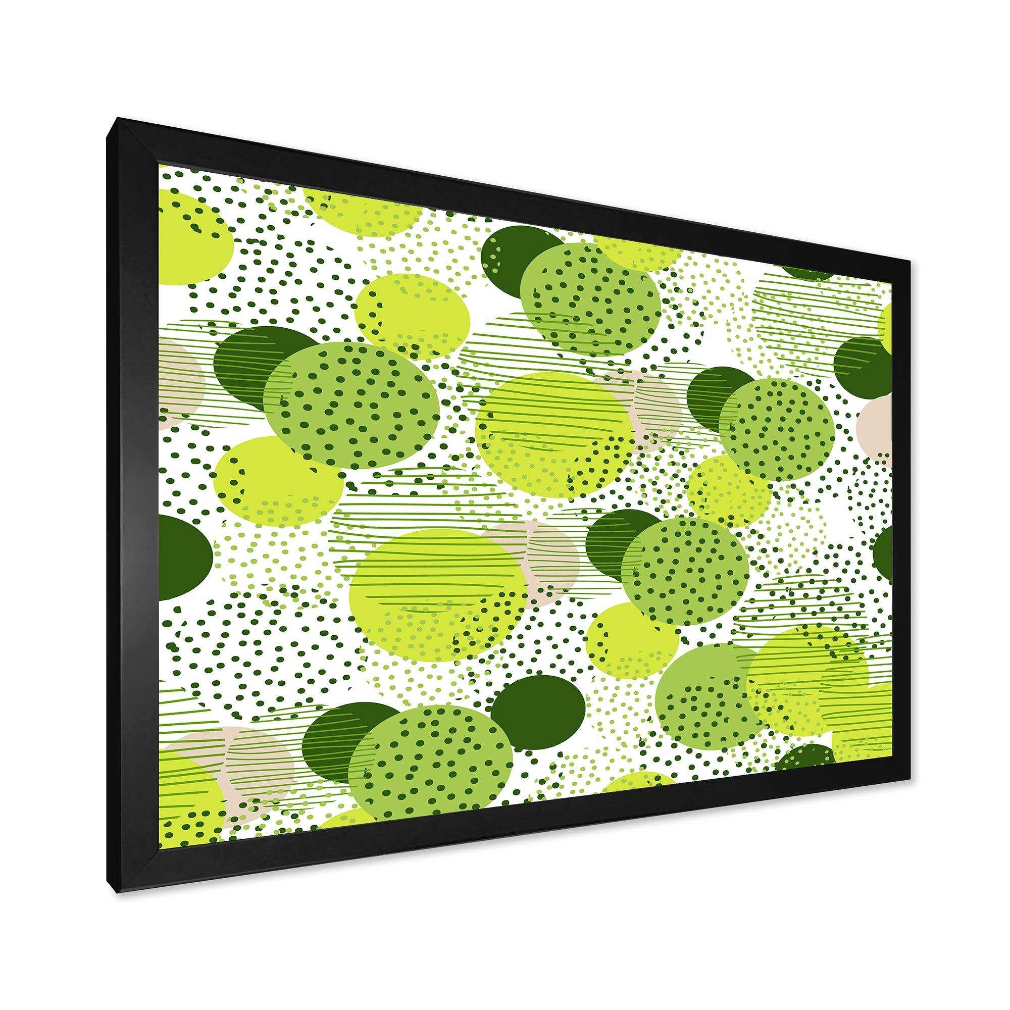 Circular Abstract Retro Geometric X