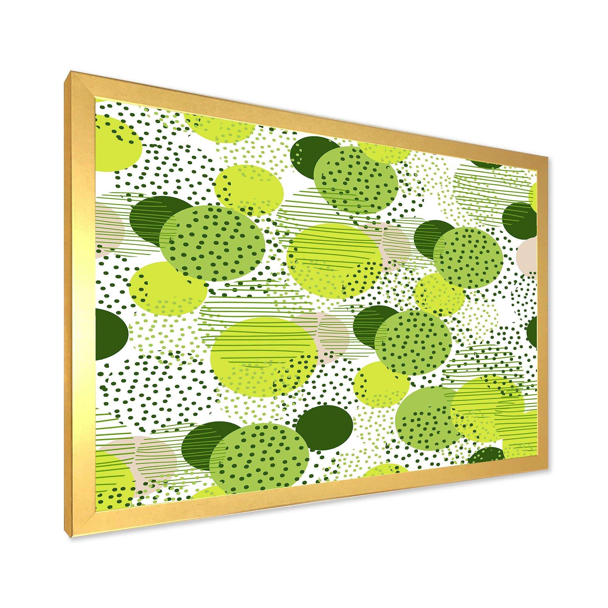 Circular Abstract Retro Geometric X