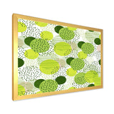 Circular Abstract Retro Geometric X