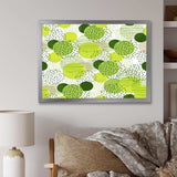 Circular Abstract Retro Geometric X