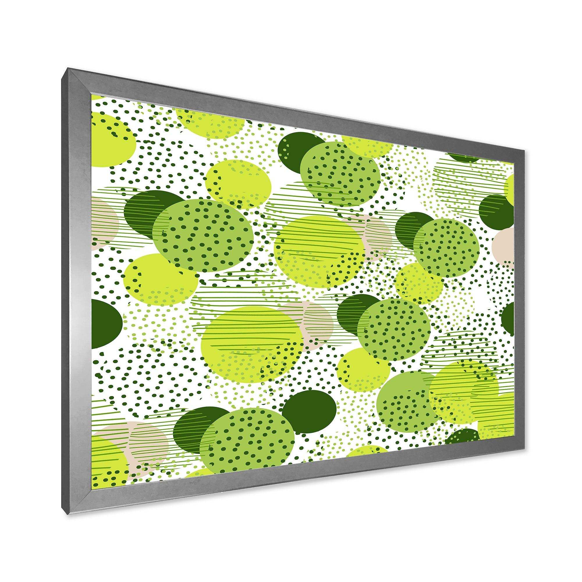 Circular Abstract Retro Geometric X