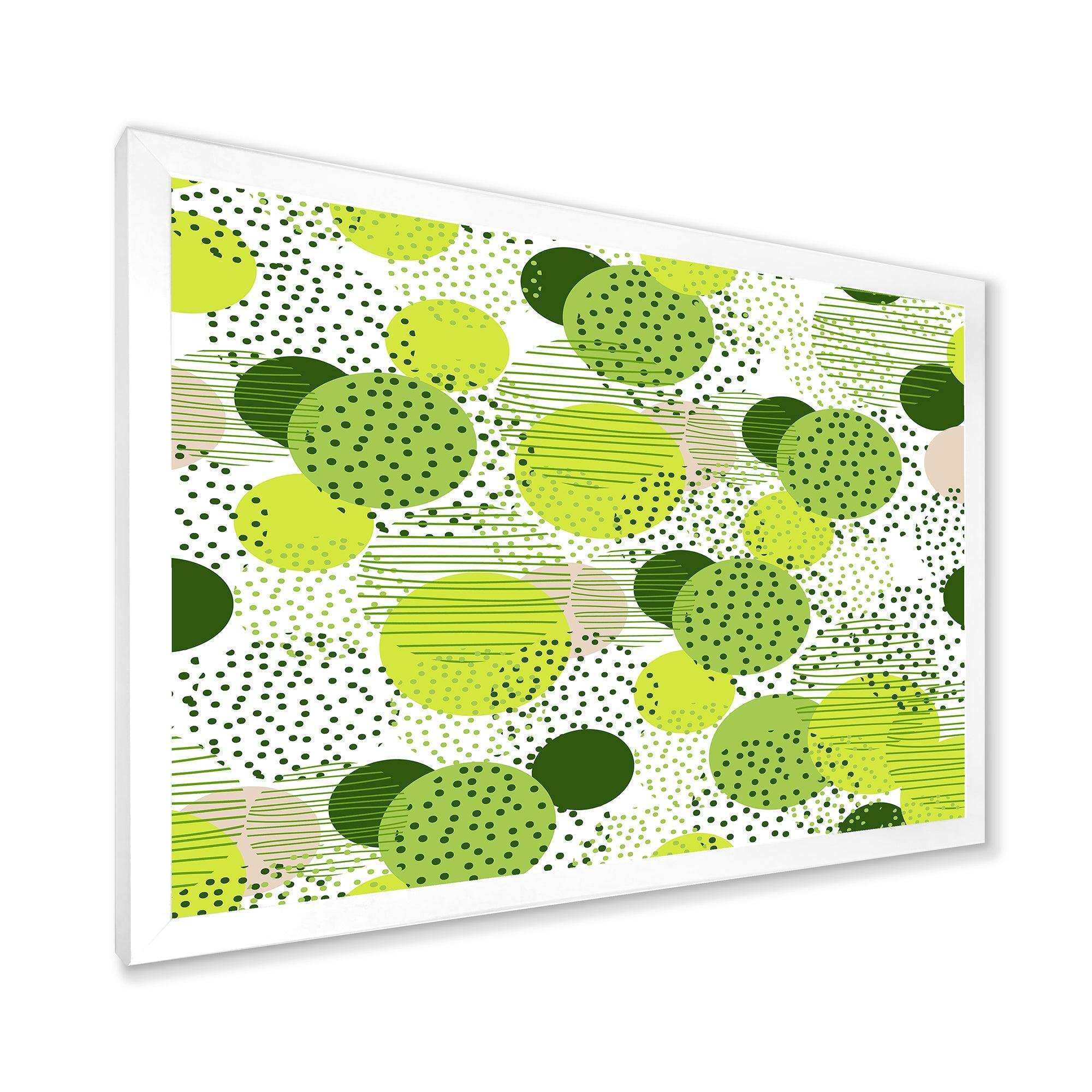 Circular Abstract Retro Geometric X