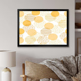 Circular Abstract Retro Geometric IX