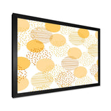 Circular Abstract Retro Geometric IX