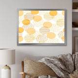 Circular Abstract Retro Geometric IX