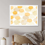 Circular Abstract Retro Geometric IX