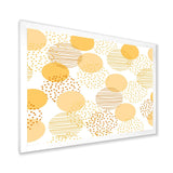 Circular Abstract Retro Geometric IX