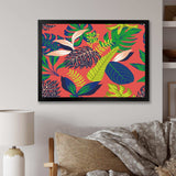 Retro Tropical Leaves I