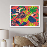 Retro Tropical Leaves I