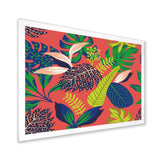 Retro Tropical Leaves I