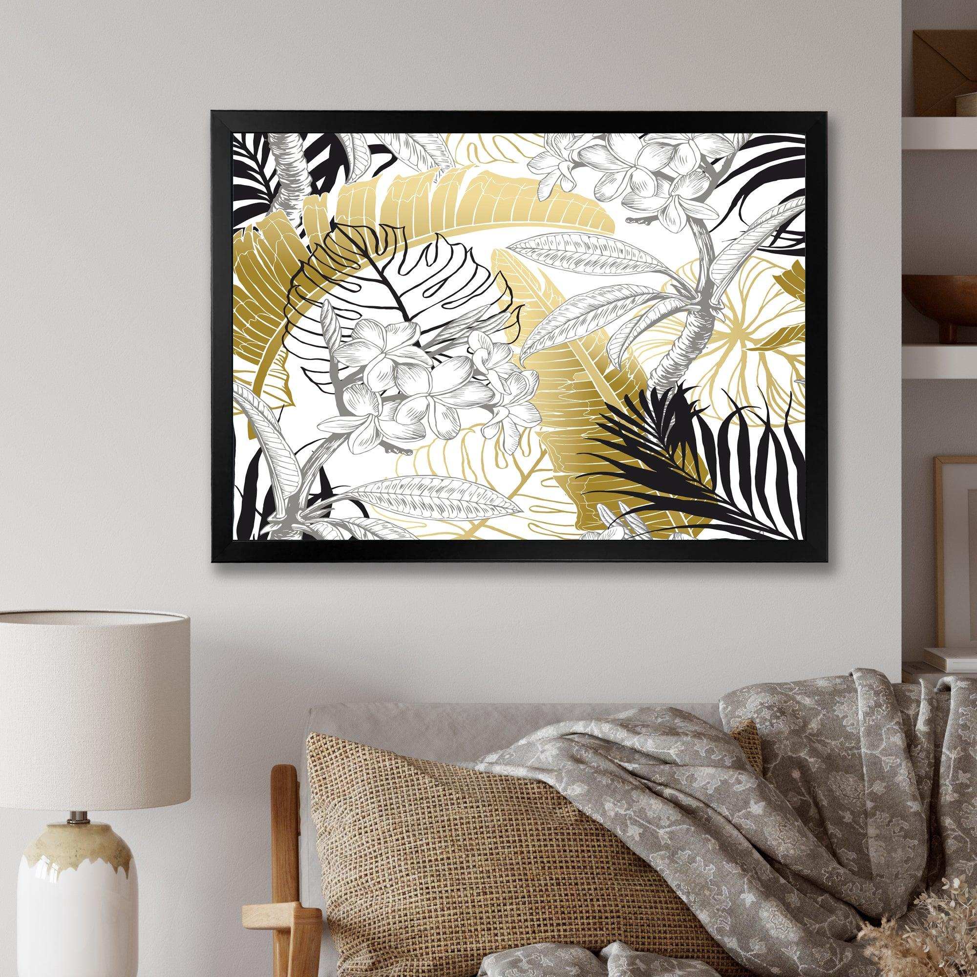 Golden Tropical Pattern I