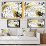 Golden Tropical Pattern I
