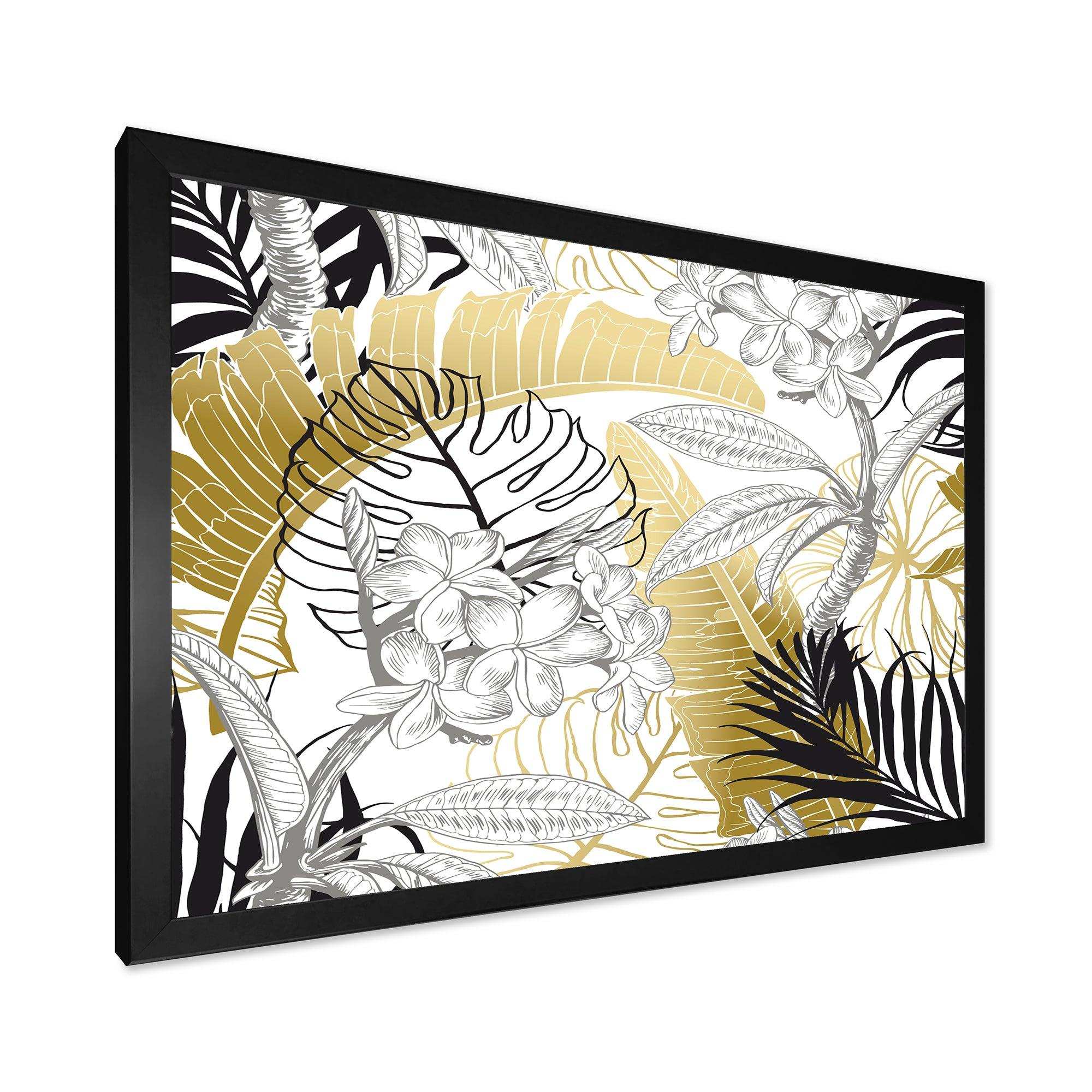 Golden Tropical Pattern I