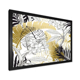 Golden Tropical Pattern I