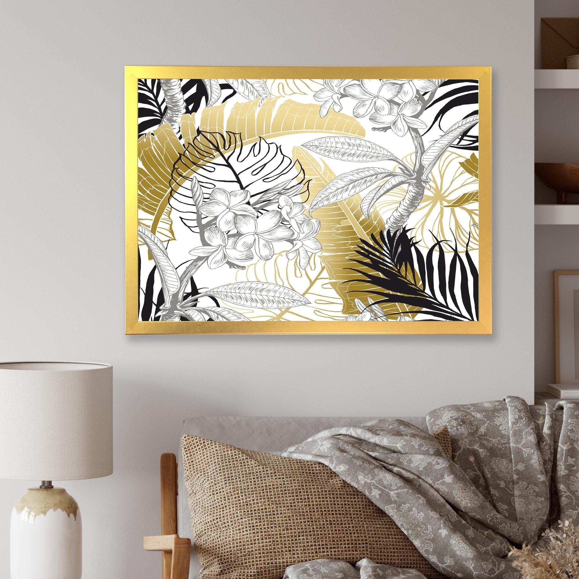 Golden Tropical Pattern I