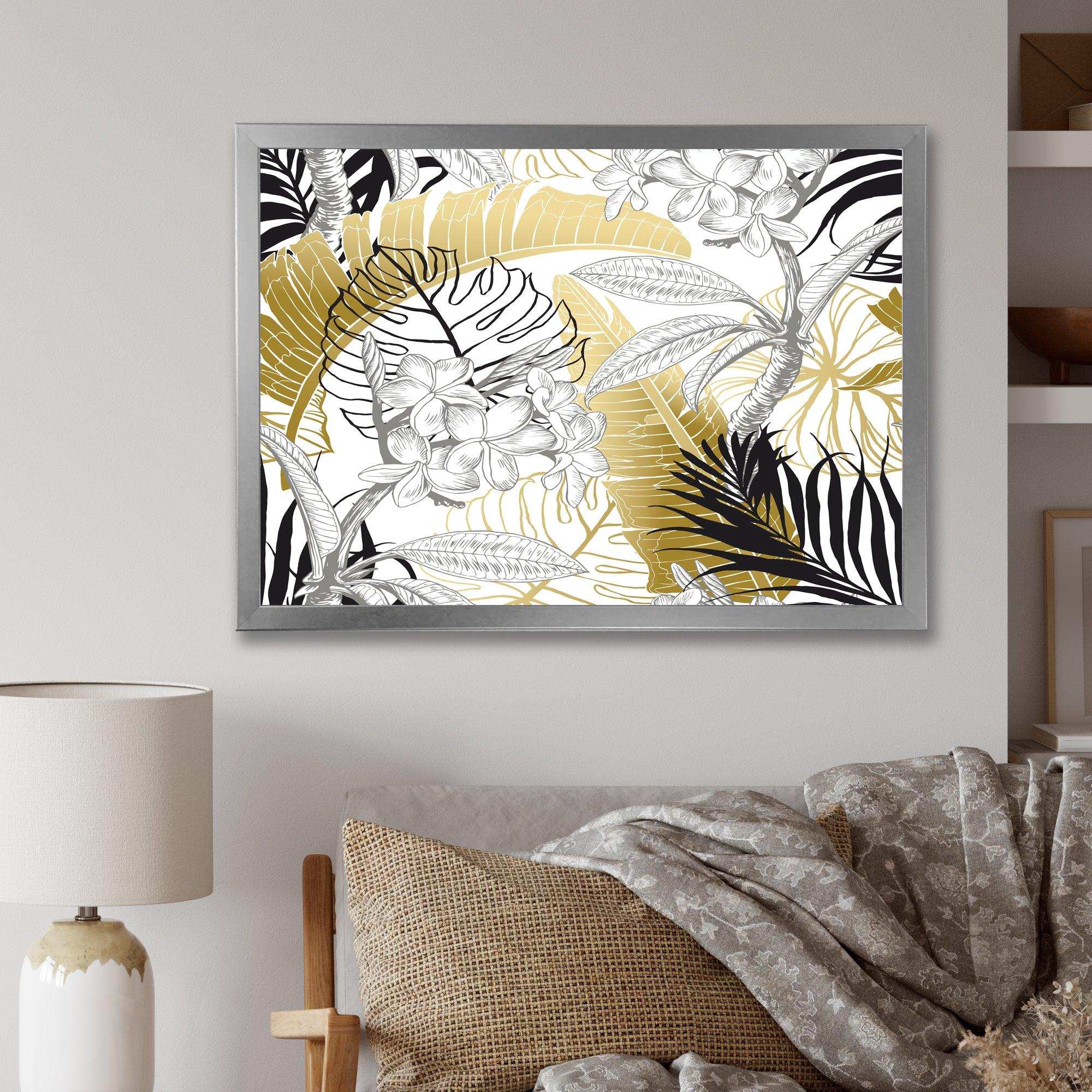 Golden Tropical Pattern I