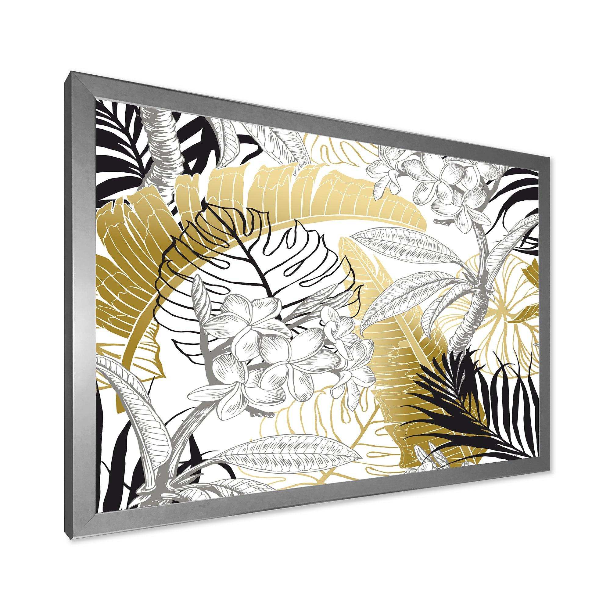 Golden Tropical Pattern I