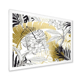 Golden Tropical Pattern I