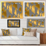 Golden Polygon Pattern