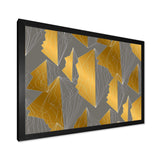 Golden Polygon Pattern