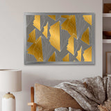 Golden Polygon Pattern