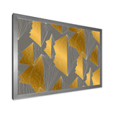 Golden Polygon Pattern