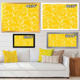 Butterflies hand drawn color pattern