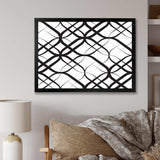 Monochrome Geometric Pattern III