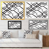 Monochrome Geometric Pattern III