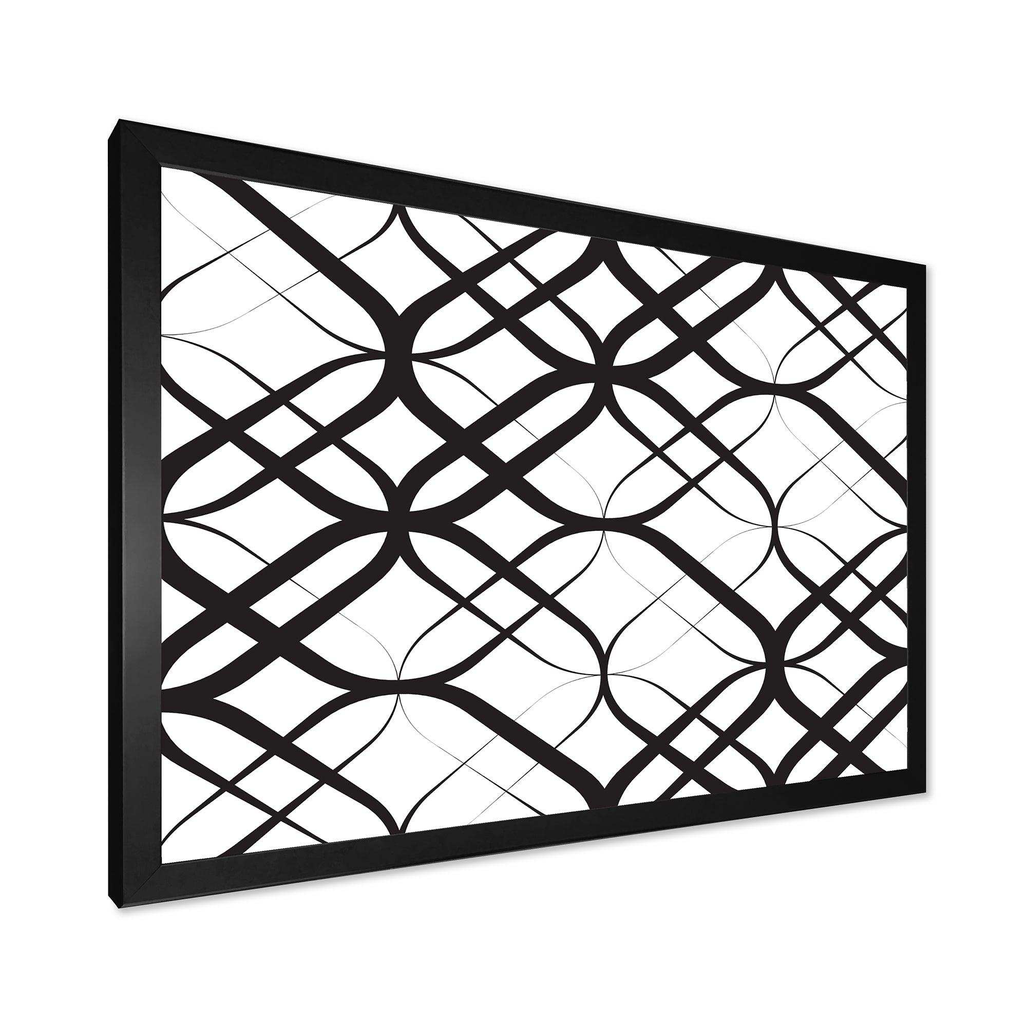 Monochrome Geometric Pattern III