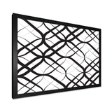 Monochrome Geometric Pattern III