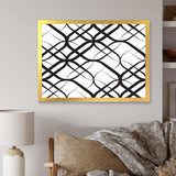 Monochrome Geometric Pattern III