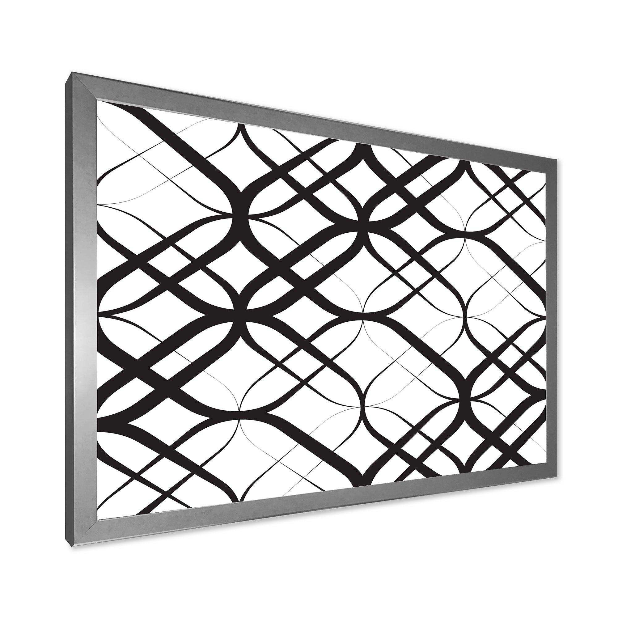 Monochrome Geometric Pattern III